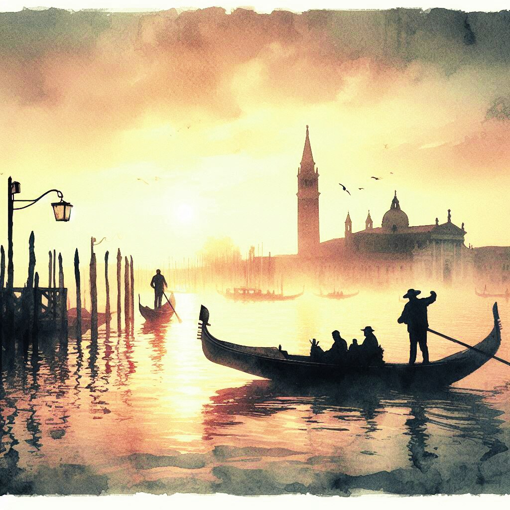 朝靄の旅情・ヴェネツィア