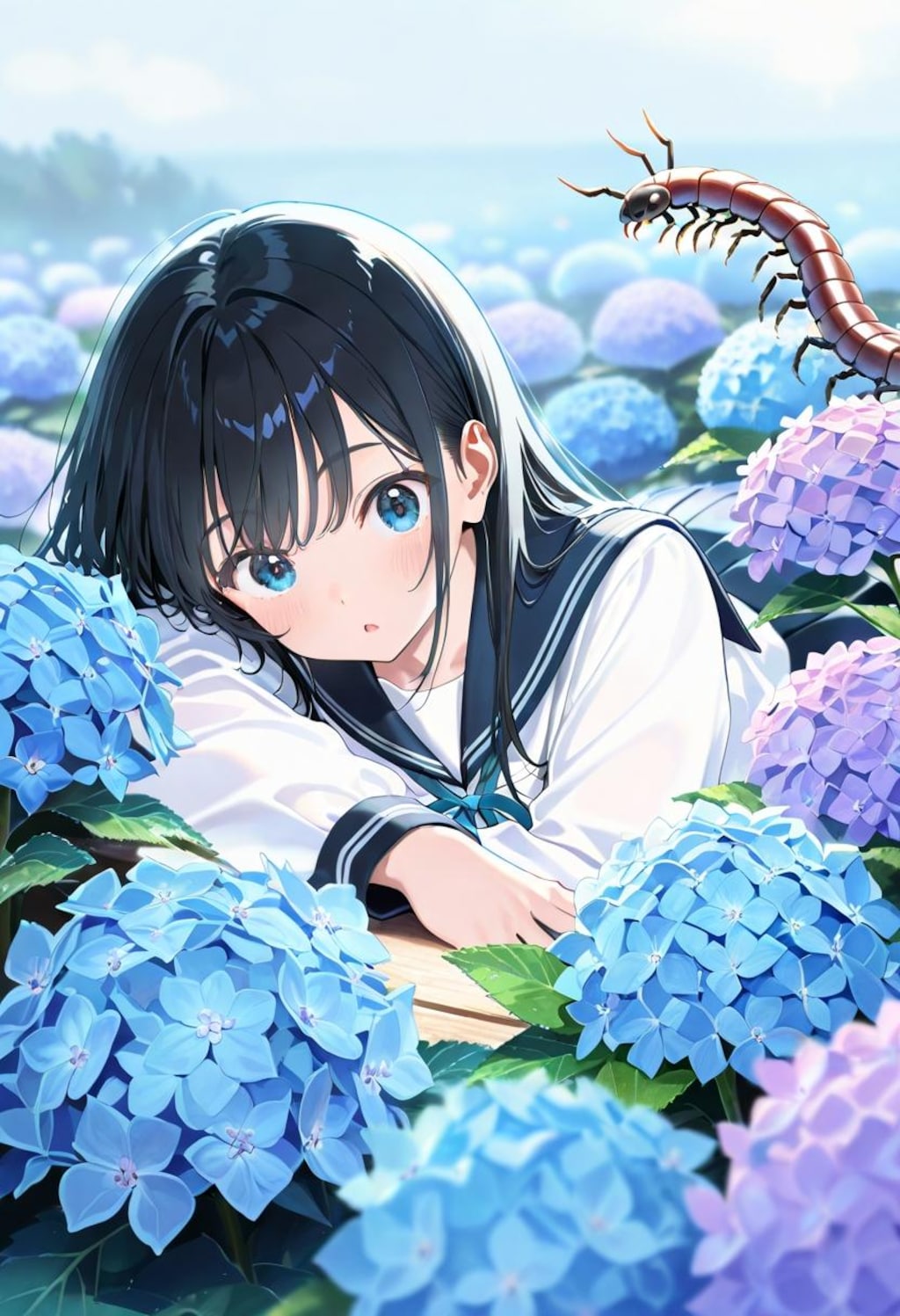 我が家の紫陽花
