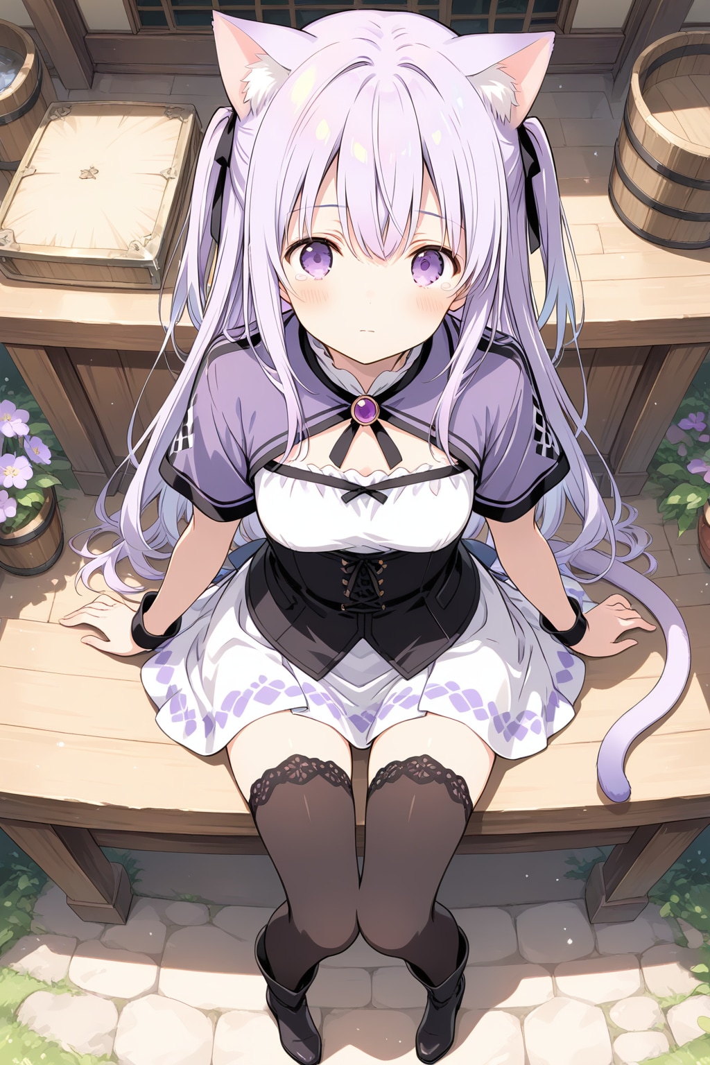 『村で迷子の猫耳』シオン | の人気AIイラスト・グラビア