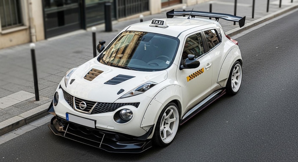 ジュークタクシーのドリ車