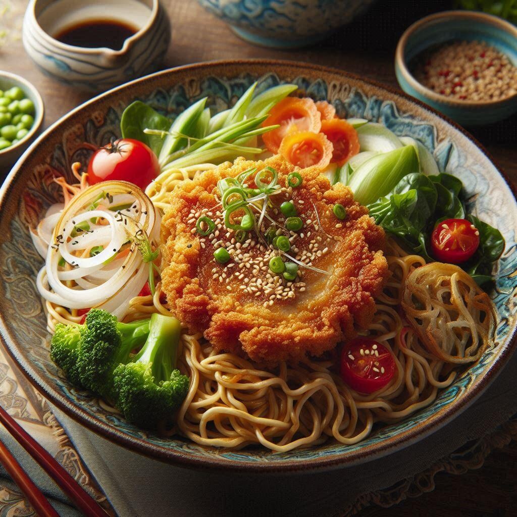 豚カツ焼きそば