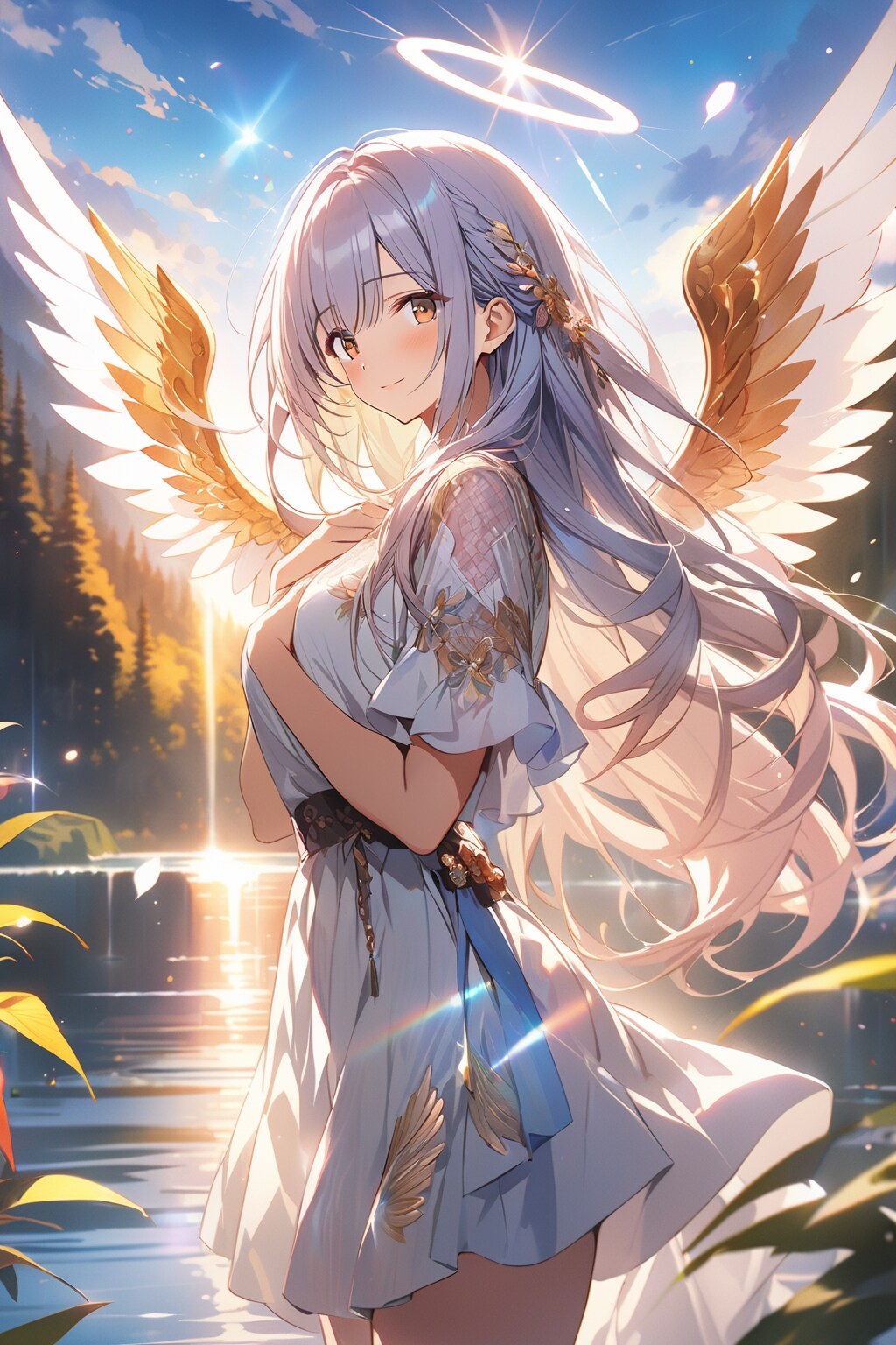 天使さん頑張ります(VEGA) | の人気AIイラスト・グラビア