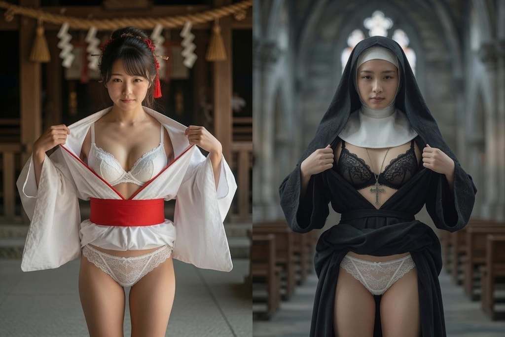 聖女対決