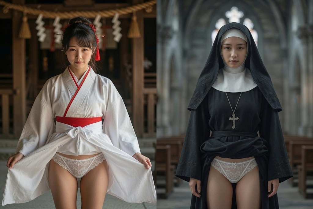 聖女対決