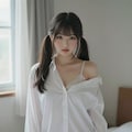 白シャツ越しの朝 5枚目
