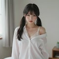 白シャツ越しの朝 8枚目