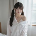 白シャツ越しの朝 6枚目