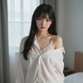 白シャツ越しの朝 2枚目
