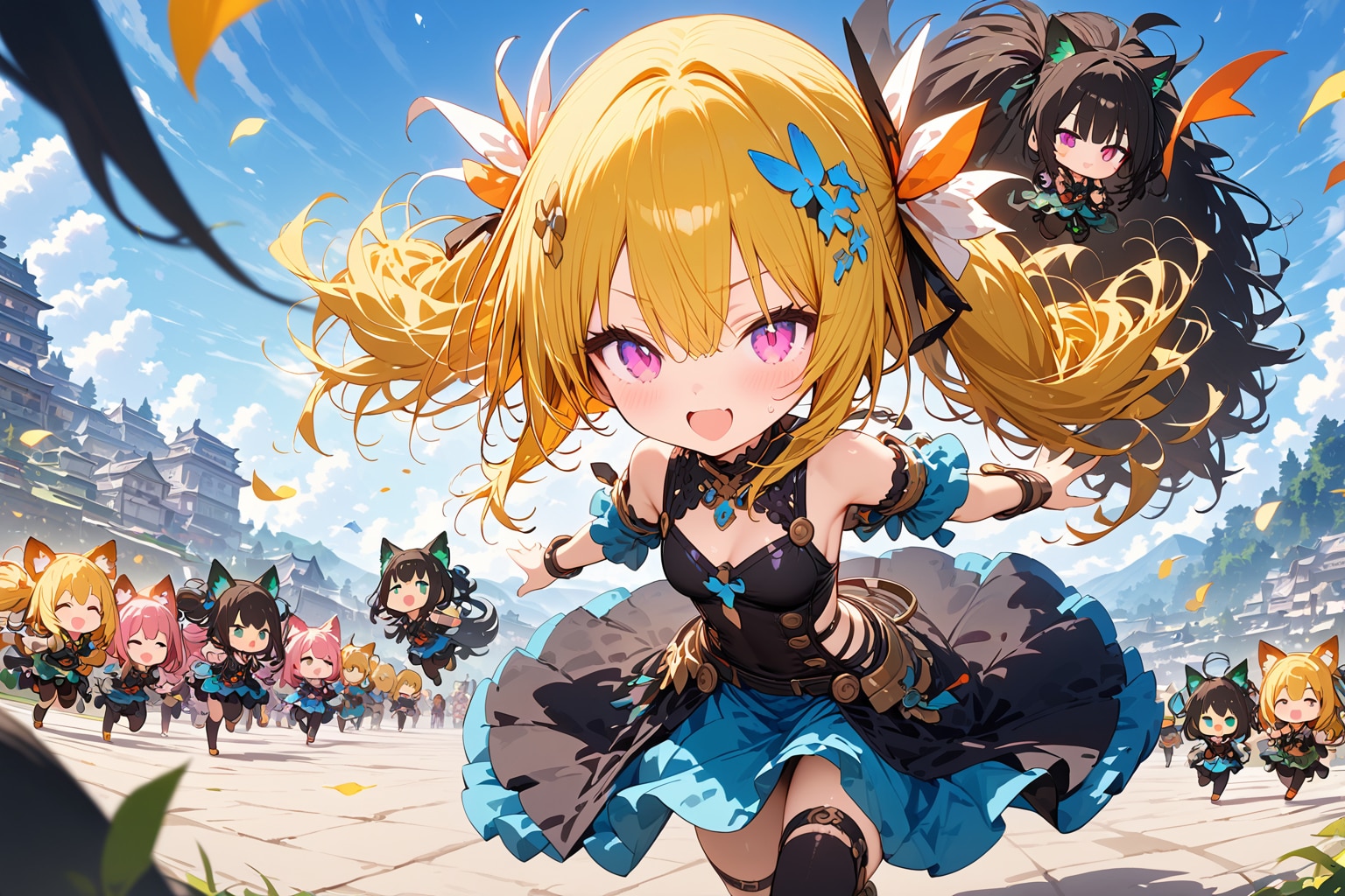 風になる！ | の人気AIイラスト・グラビア