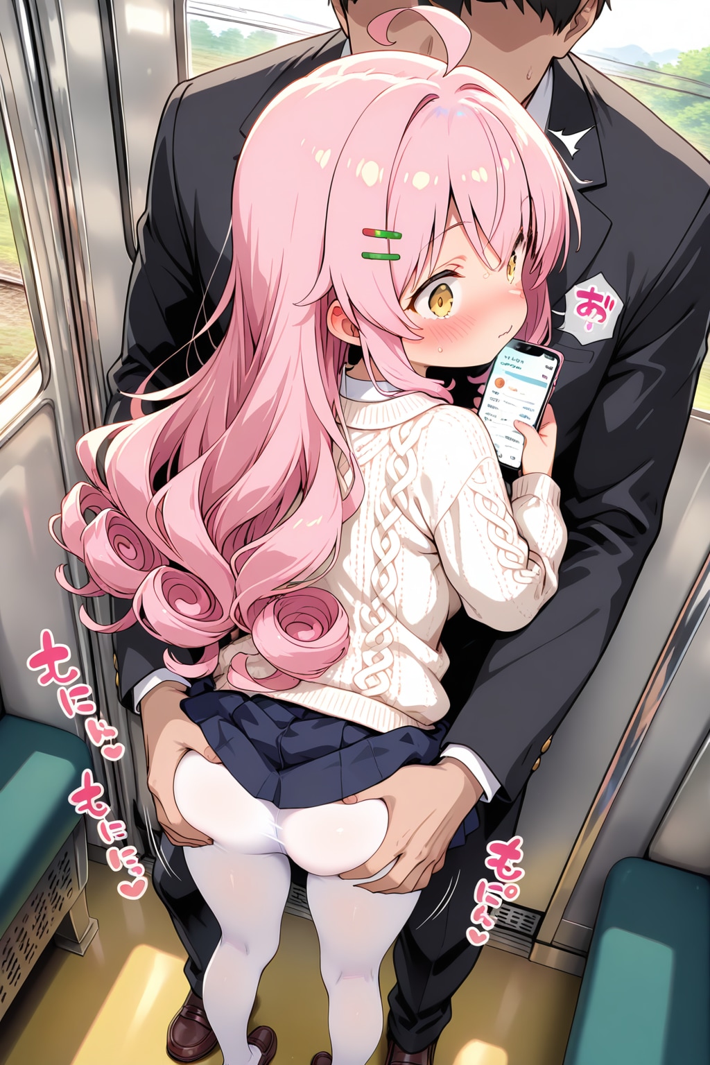 おっぱいロリちかん