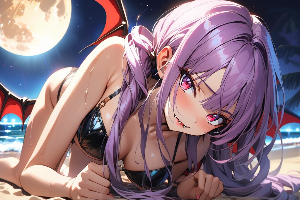 月光浴しましょ🌕