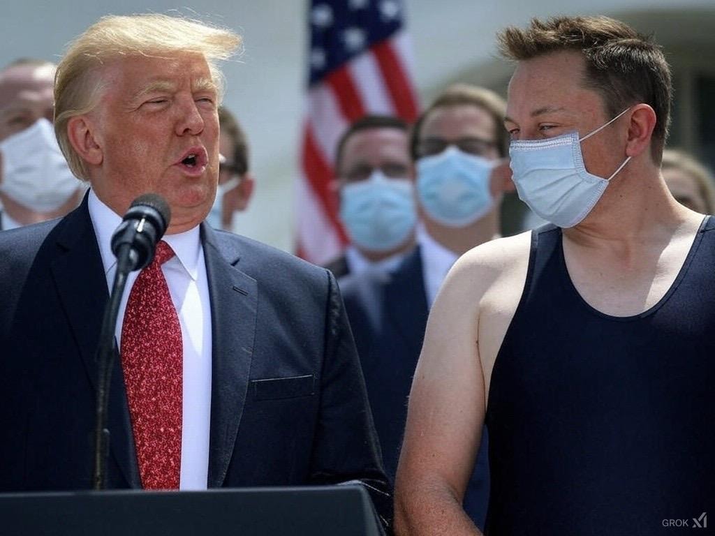 トランプとマスク