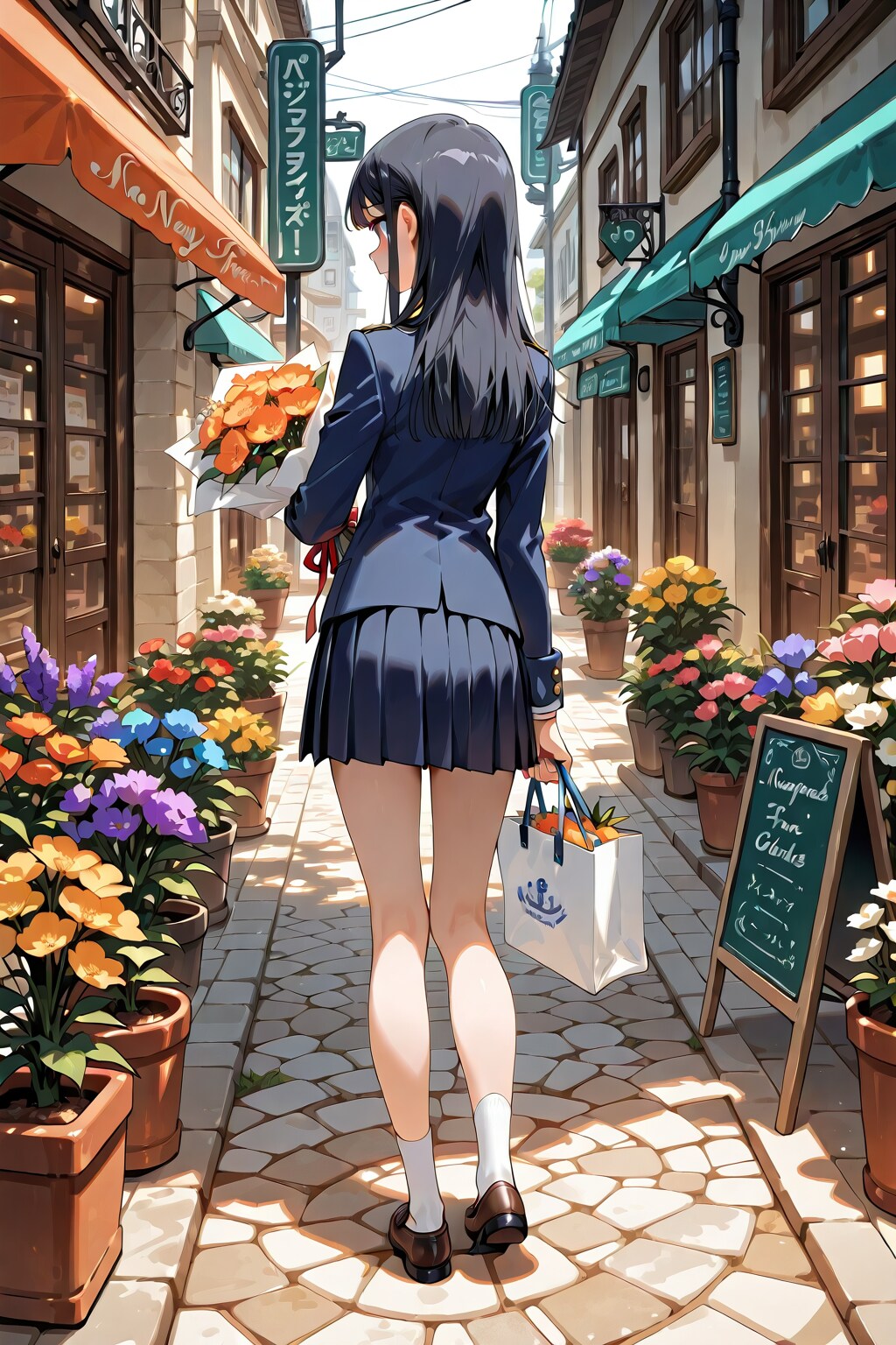 プレゼントの花を買う②