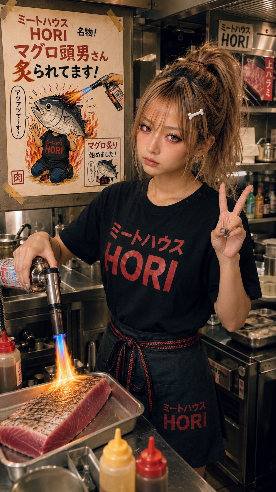 炙りマグロ始めました🐟️🔥