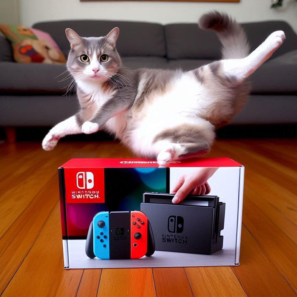 ニン〇ンドースイッチ2を買った猫