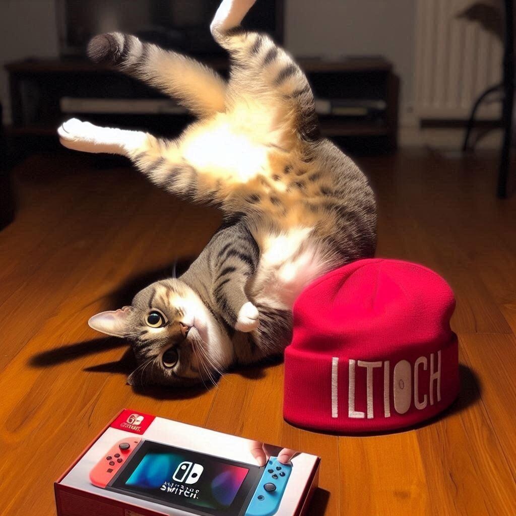 ニン〇ンドースイッチ2を買った猫