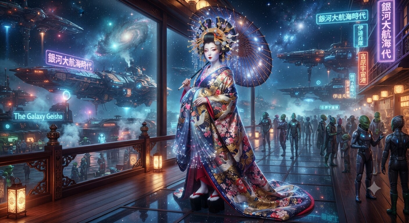 銀河の大航海時代の伊達兵庫の花魁パート31 | の人気AIイラスト・グラビア