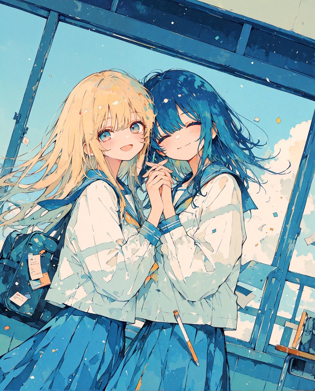 ボツ作品の少女