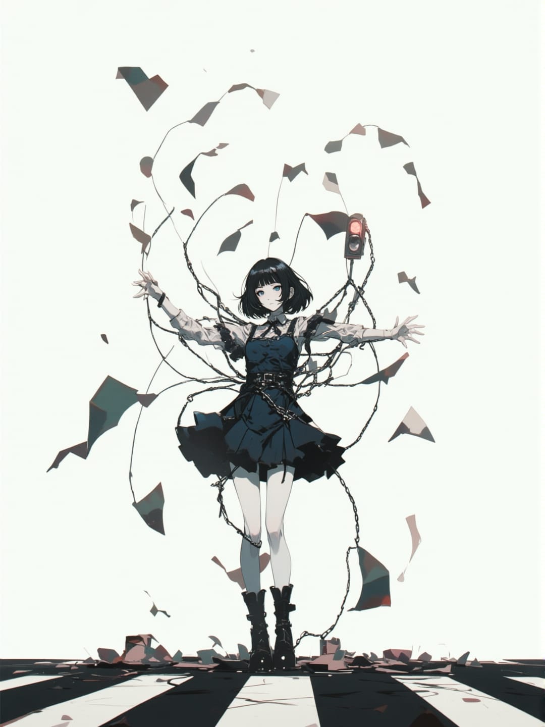 明滅する死 | の人気AIイラスト・グラビア