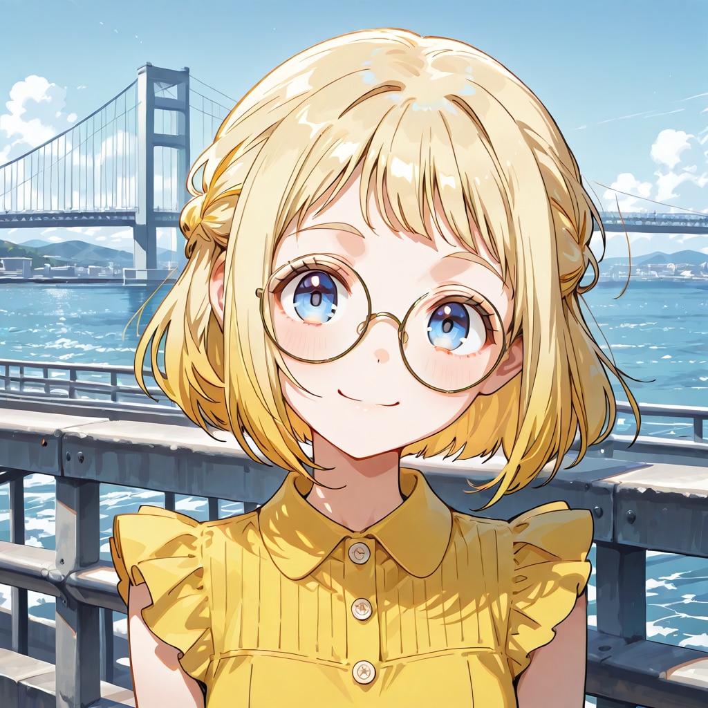 橋とミッシェルさん