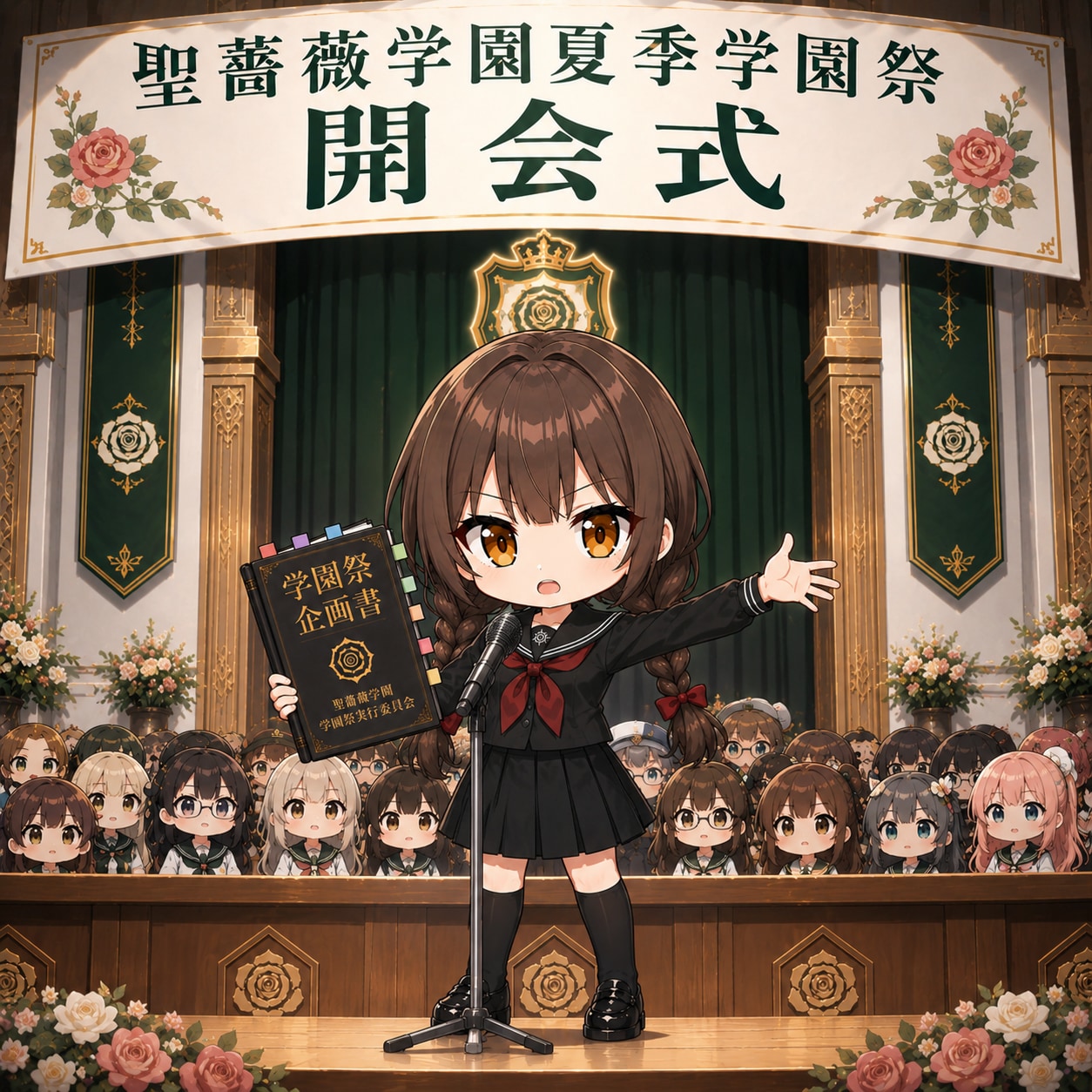 夏季学園祭① | の人気AIイラスト・グラビア