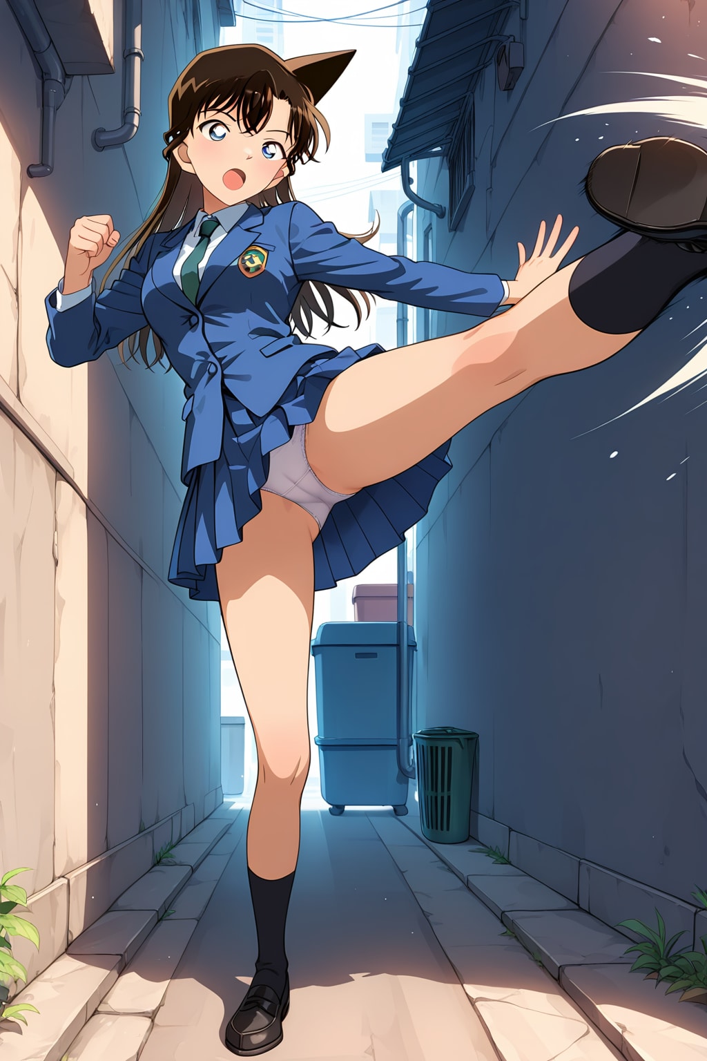回し蹴り