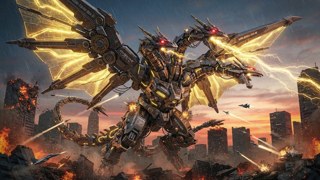 ゾイド x キングギドラ