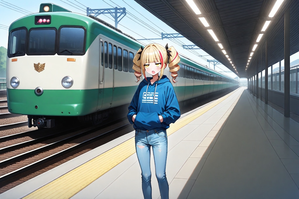 金髪ツインドリルっ子