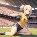 女子サッカー 2枚目