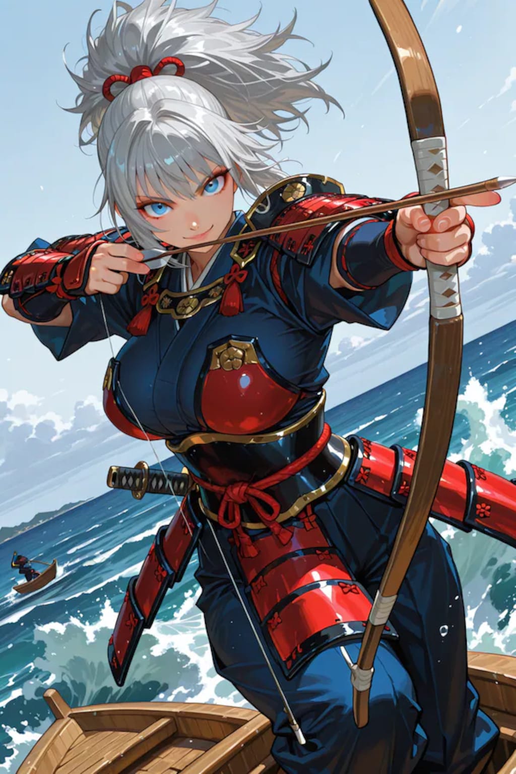 梶取（漕ぎ手）を射よ！我に策あり！