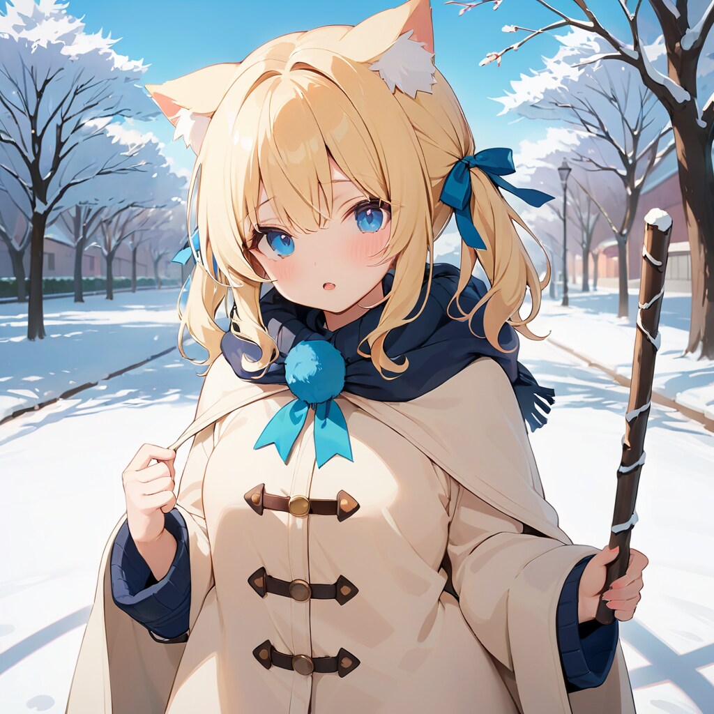 こるり「魔法使いのコスプレ風」まや「ううむぅ、コスプレかぁ」 | の人気AIイラスト・グラビア