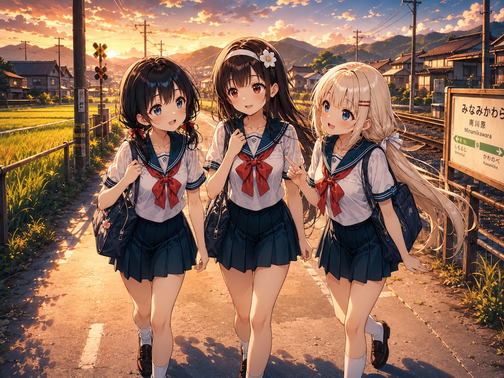 三人娘がそろいました♡