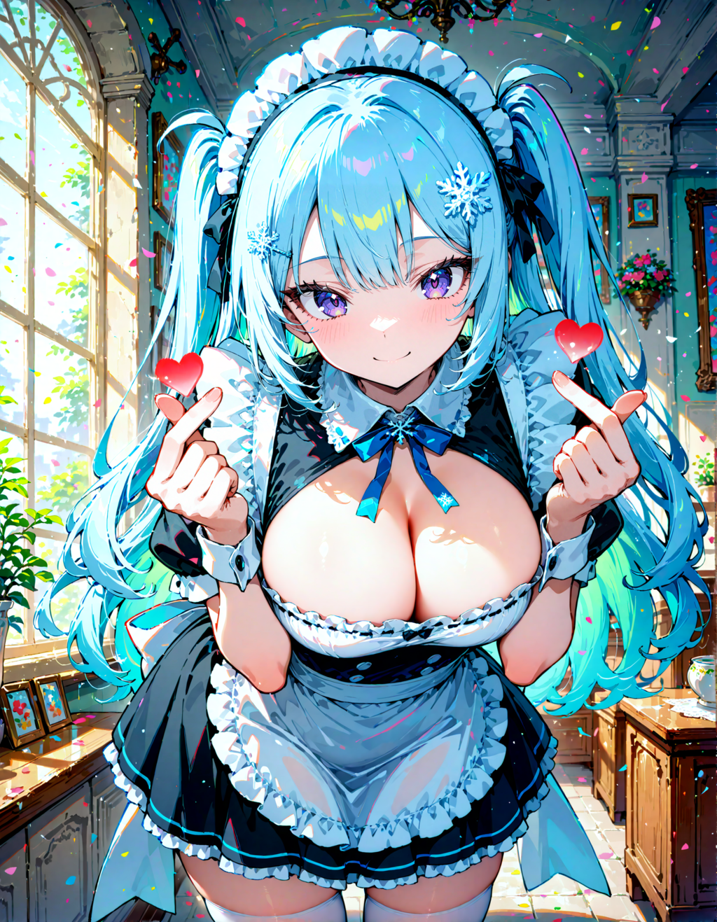 【リクエスト】スーパーメイドさん　ハートマーク