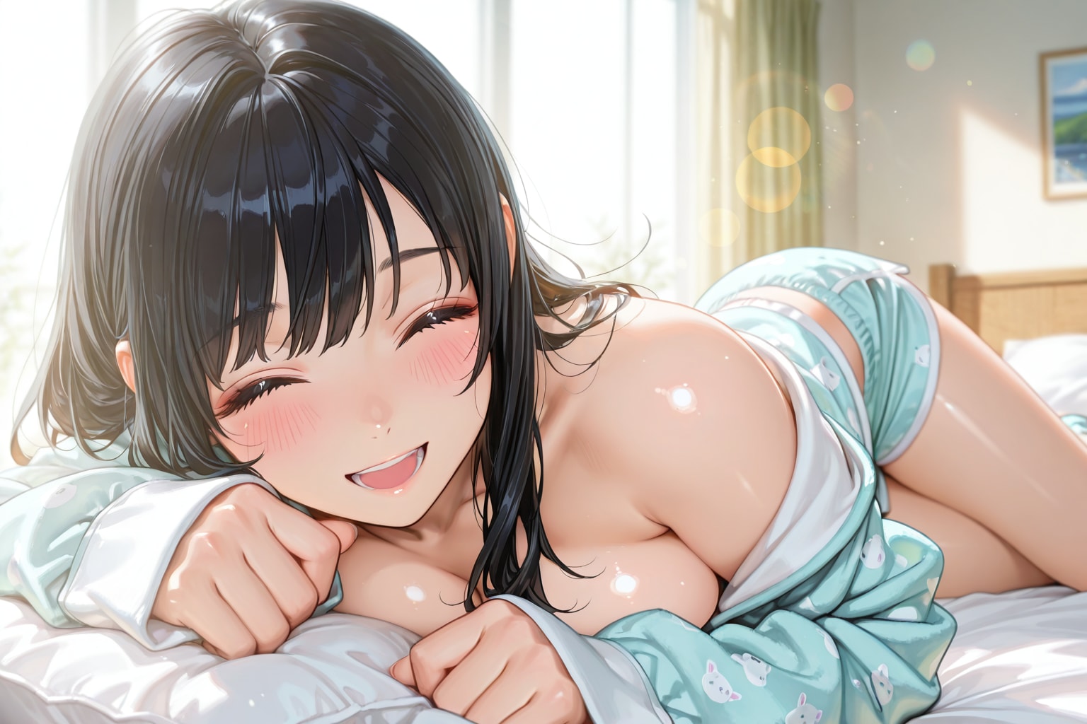 「おはよう・・・♡」