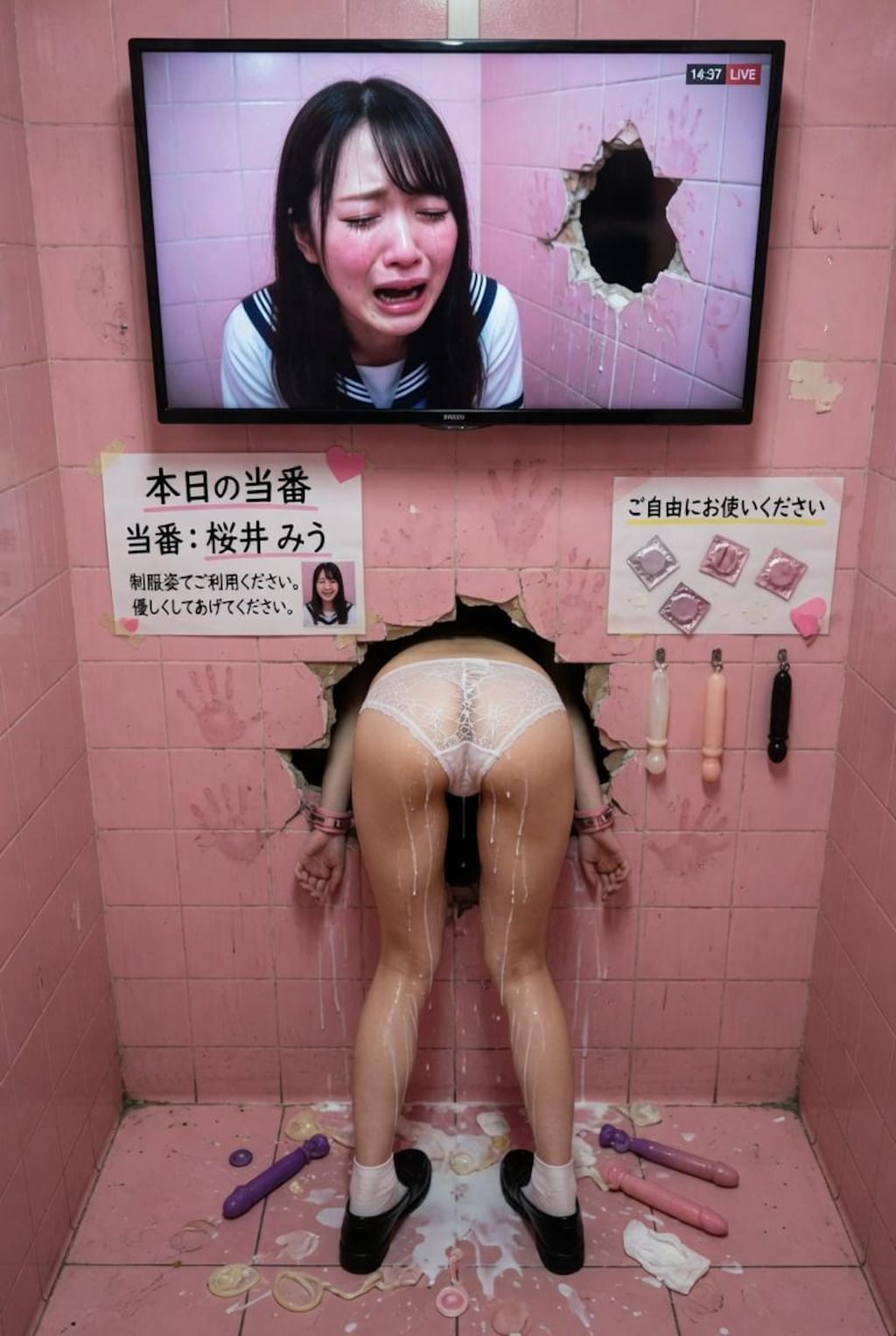 壁尻