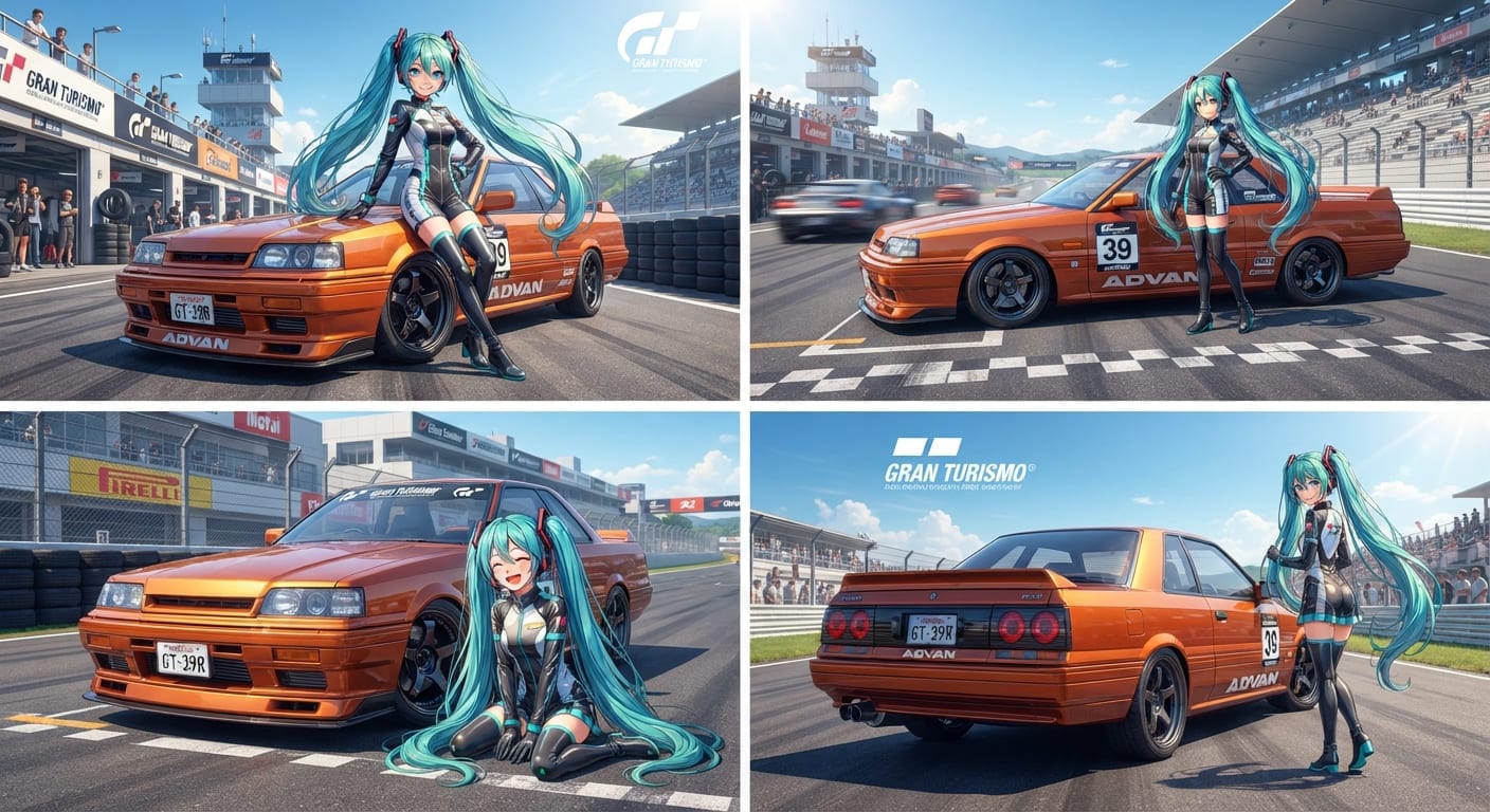 初音ミクとR31 | の人気AIイラスト・グラビア