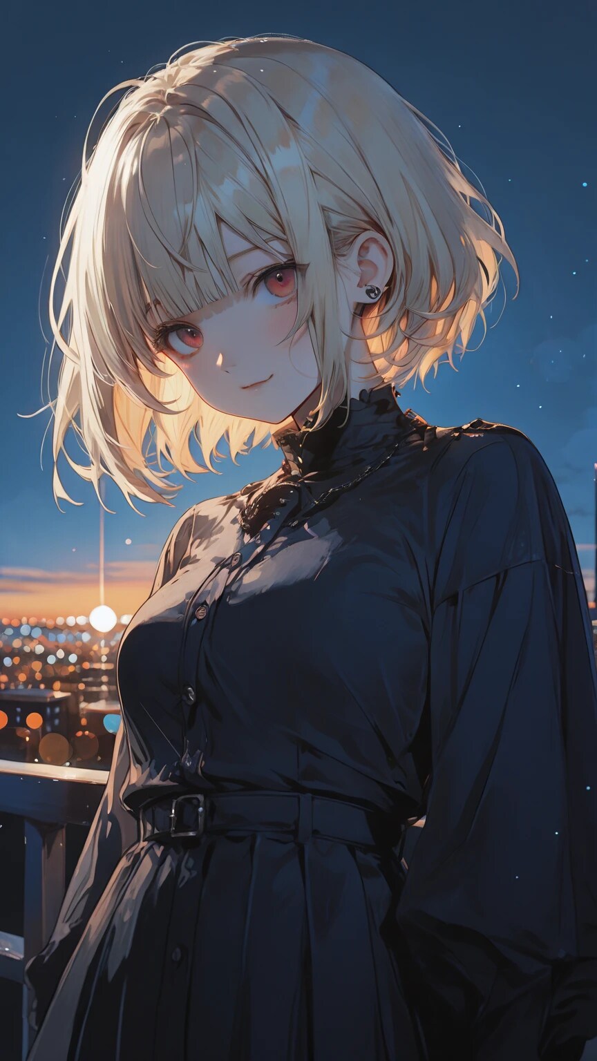 夕暮れ