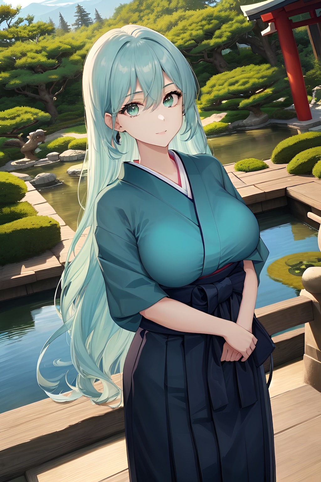 アクアマリンちゃん 和服