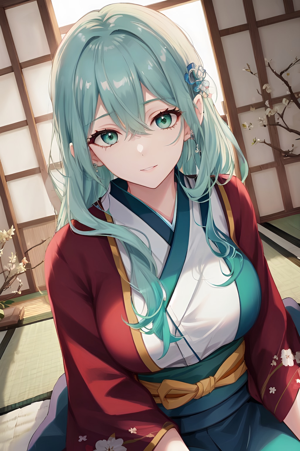 アクアマリンちゃん 和服