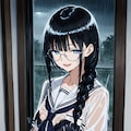 ずぶ濡れになって帰ってくるしおりちゃん 5枚目