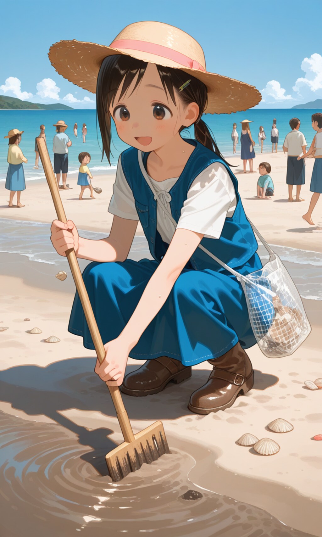 潮干狩り