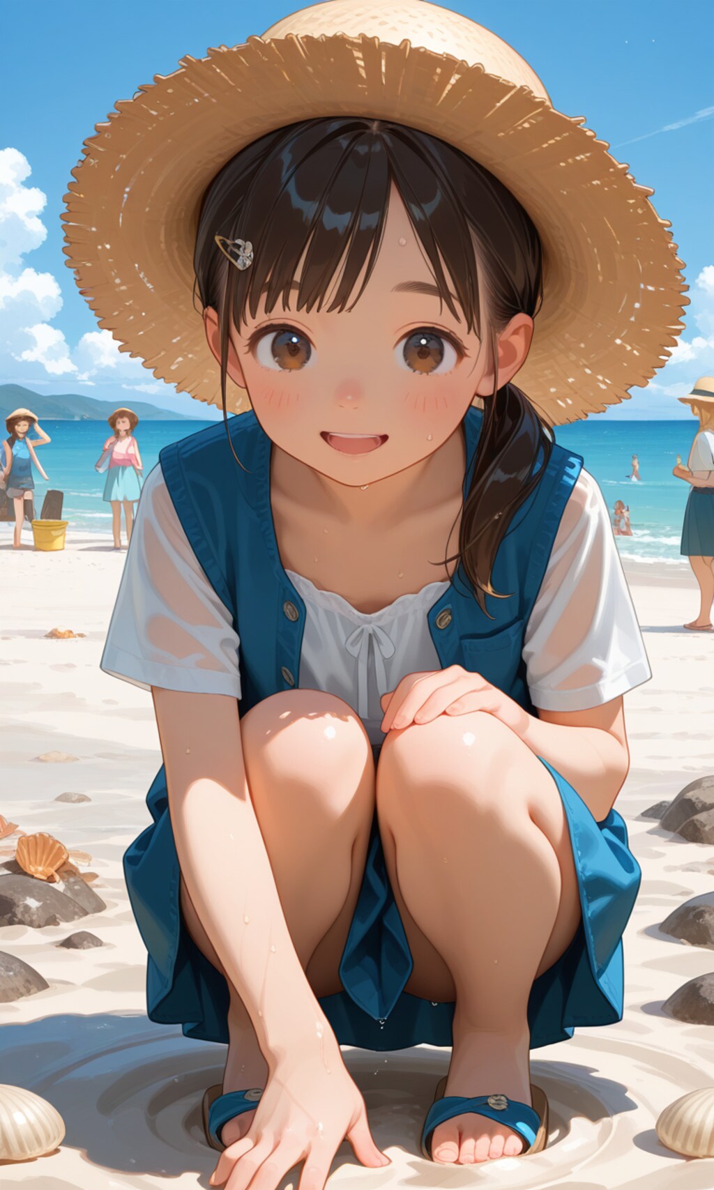潮干狩り