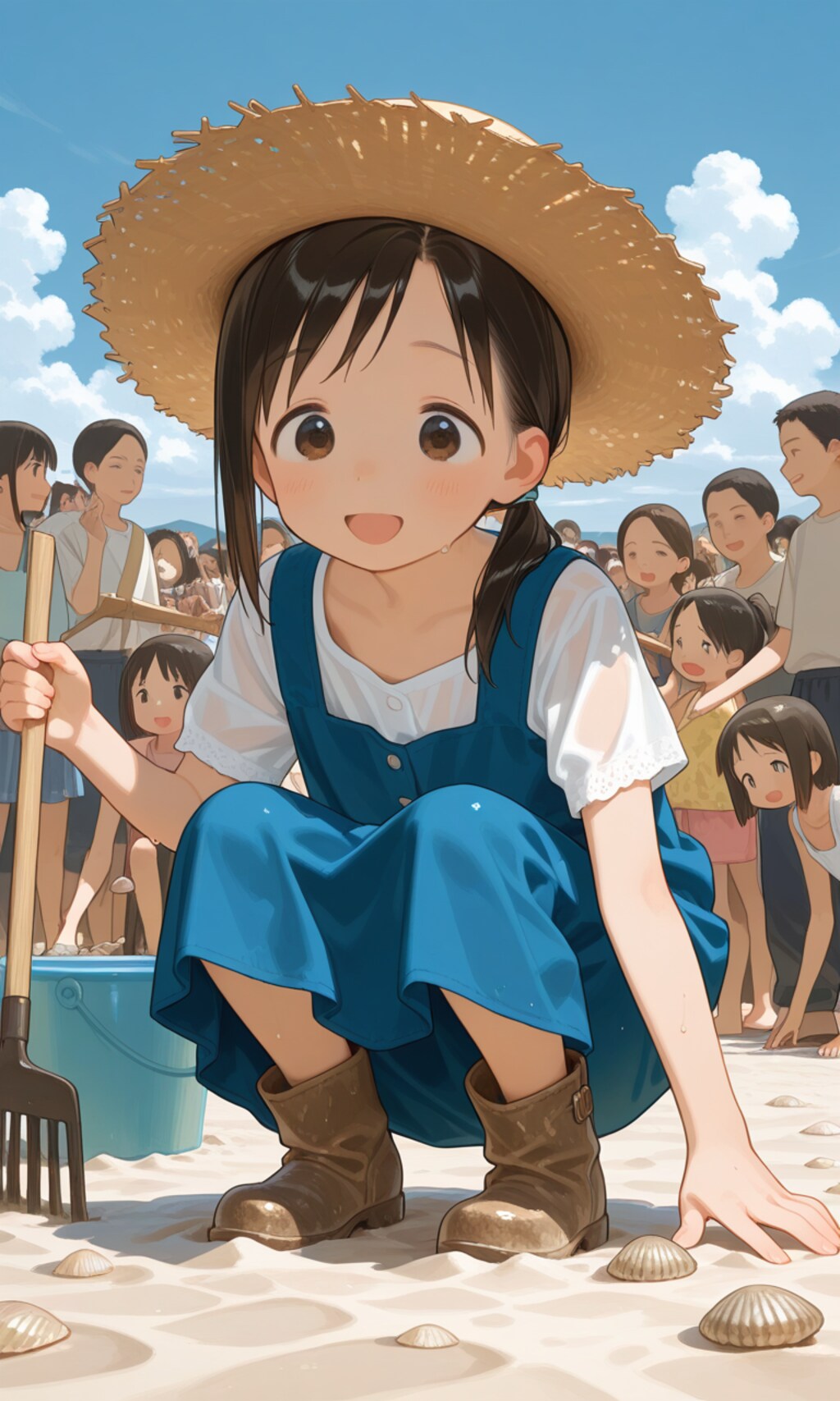 潮干狩り