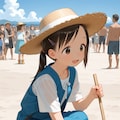 潮干狩り 7枚目