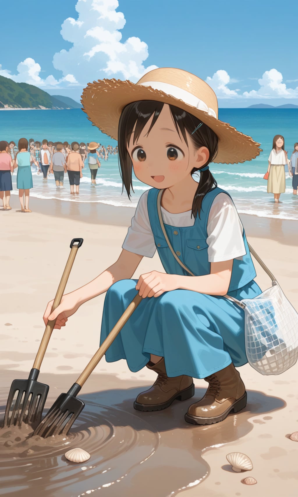 潮干狩り