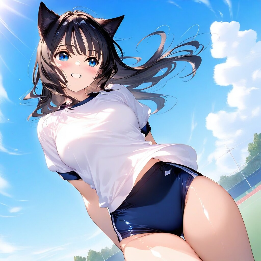 夏空とケモミミブルマさん(WAVE先生版)
