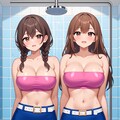 ビキニ＆チューブトップ＋タイトスカート水着15 3枚目