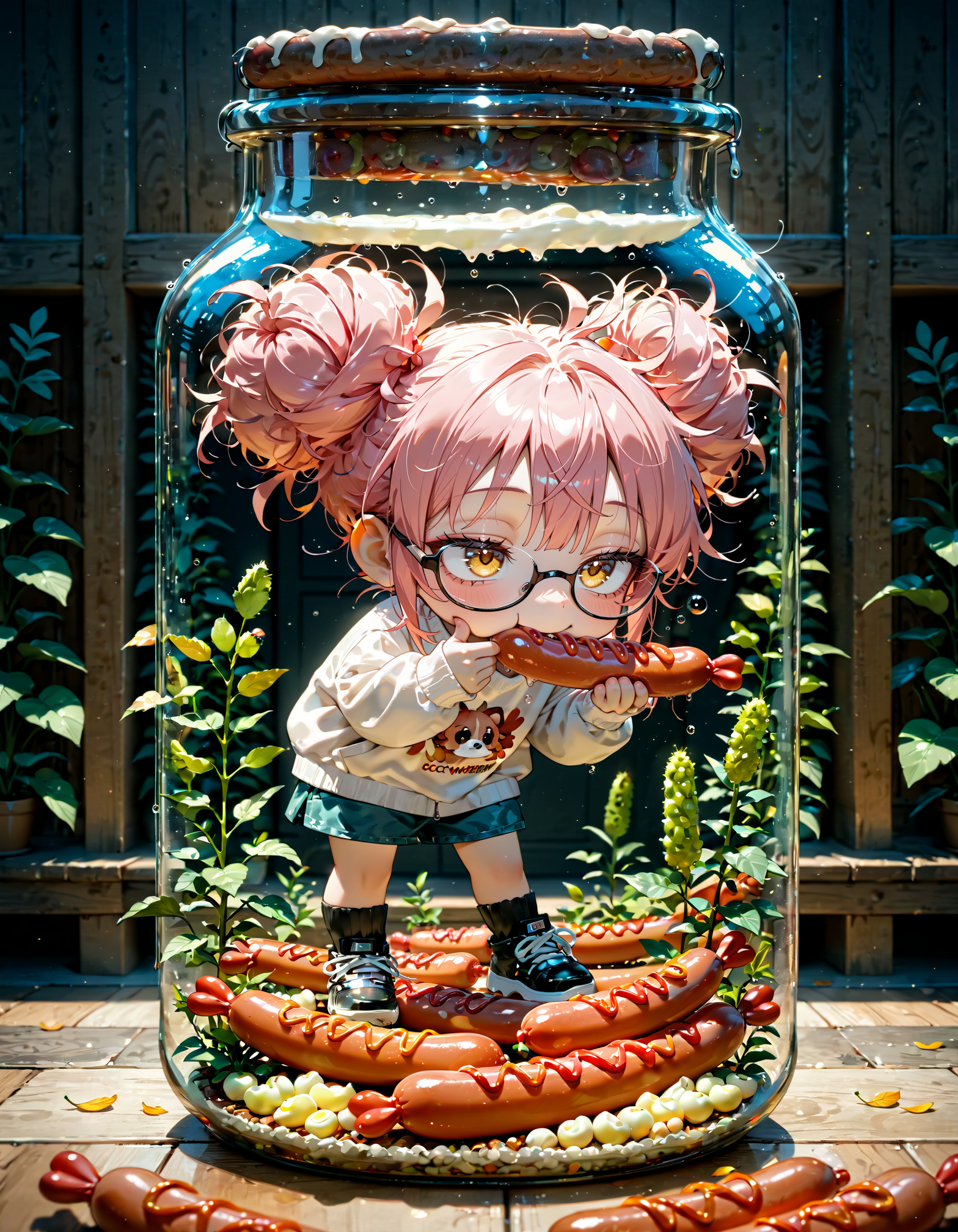 今日は何の日？　熟成ウインナー TheGRANDアルトバイエルンの日 | の人気AIイラスト・グラビア