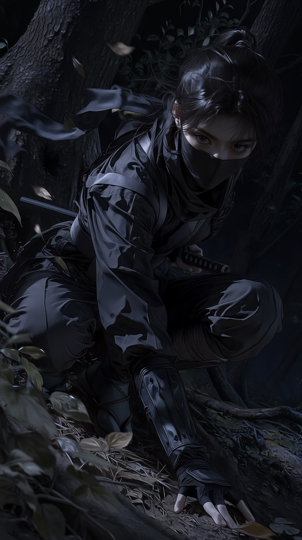 KUNOICHI: CRIMSON SHADOW — 月下ノ鎖刃