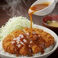 深夜食堂のソースカツ丼味噌汁付き 4枚目